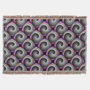Couverture Double Yin Yang Spiral par Kenneth Yoncich