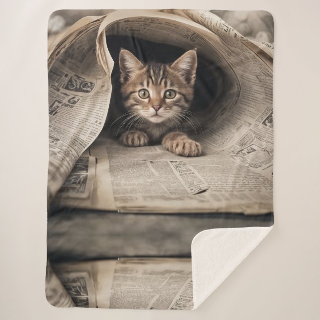 Couverture Douce et Douillette en Sherpa (Devant)