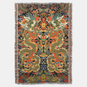 Couverture Dragon asiatique chinois Art coloré