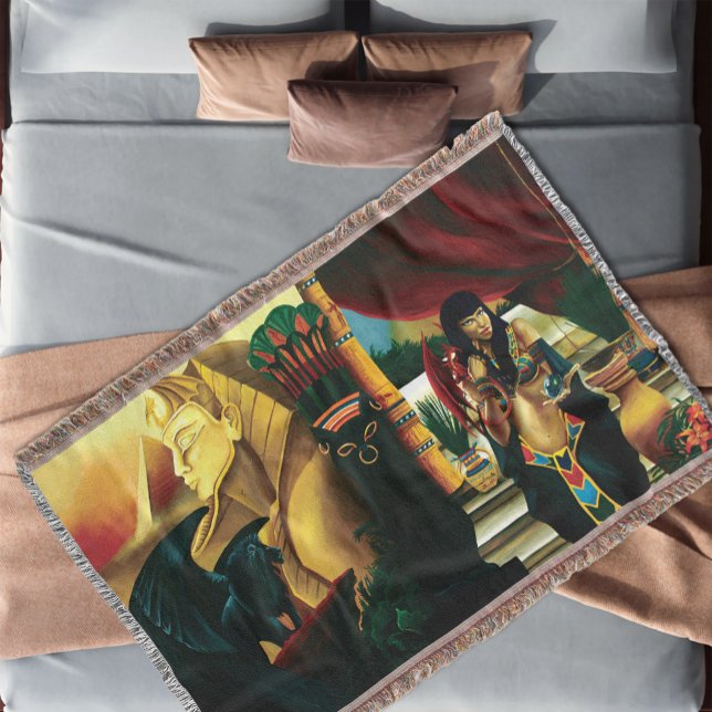 Couverture Dragon de chat de la reine égyptienne (Créateur téléchargé)