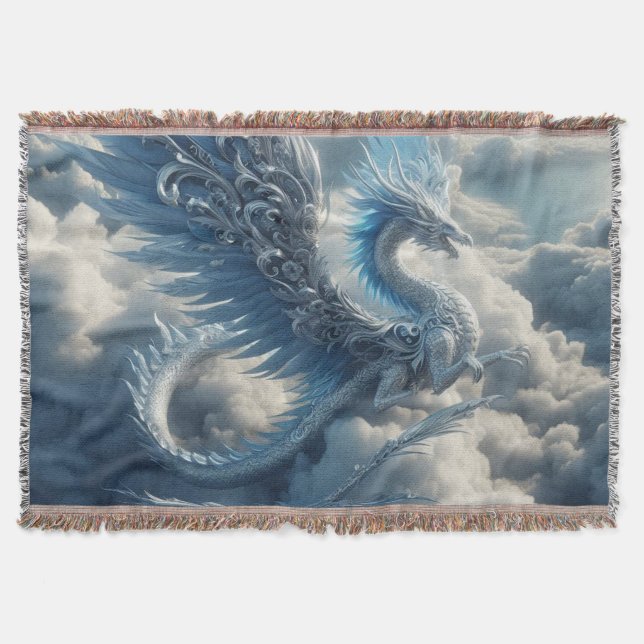 Couverture Dragon incroyable entouré de nuages  (Devant)