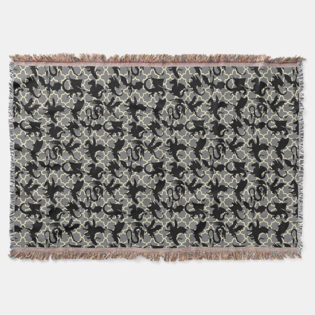 Couverture Dragon motif 01.wx4x4.bleu Gris BG (Devant)