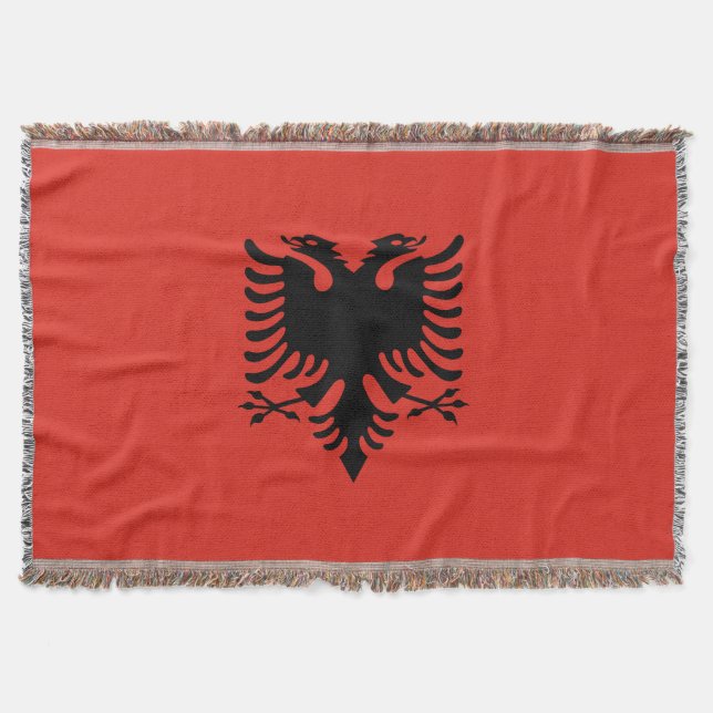 Couverture Drapeau albanais (Devant)