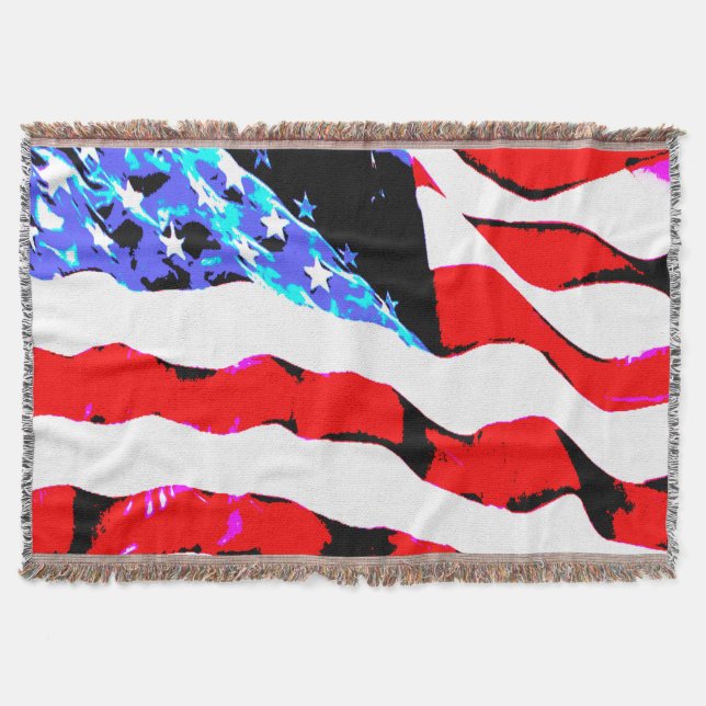 Couverture Drapeau américain (Devant)