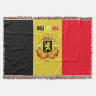 Couverture drapeau belge