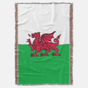 Couverture Drapeau celtique du dragon rouge du pays de Galles
