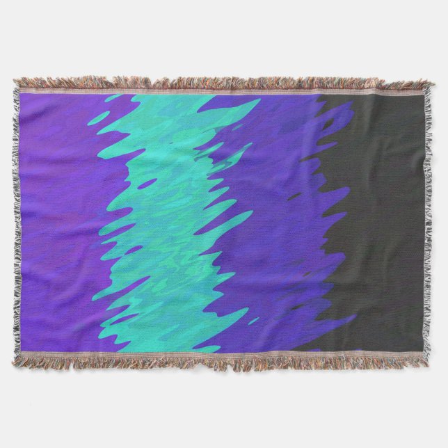 Couverture Drapeau de fierté Alexigender Abstrait Squiggly Tr (Devant)