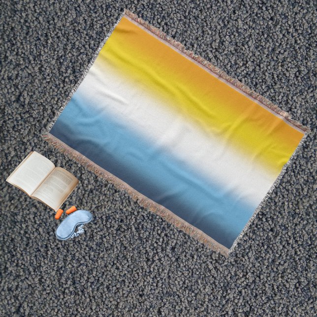 Couverture Drapeau de fierté AroAce à dégradé - Drapeau AroAc (Créateur téléchargé)