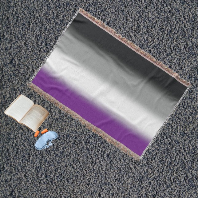 Couverture Drapeau de fierté asexuée à dégradé - Drapeau ACE  (Créateur téléchargé)