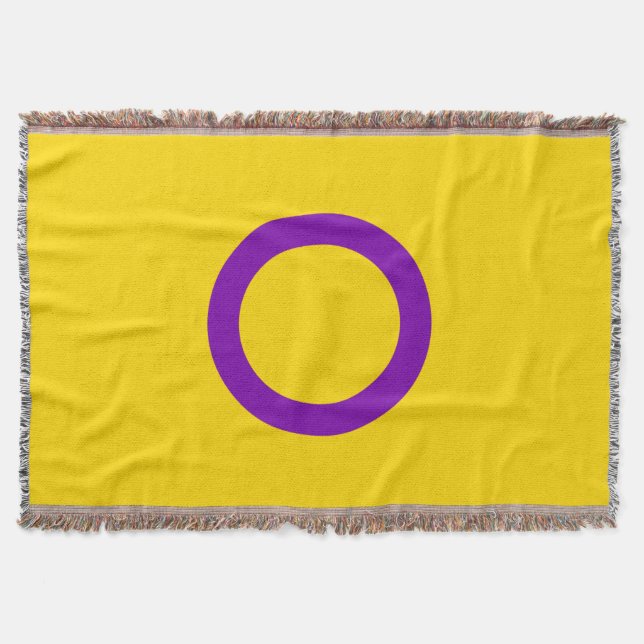 Couverture Drapeau de fierté intersexe (Devant)