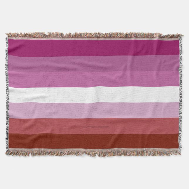 Couverture Drapeau de fierté lesbienne de SlipperyJoe féminin (Devant)