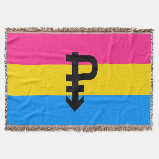 Couverture Drapeau de fierté pansexuelle (Devant)