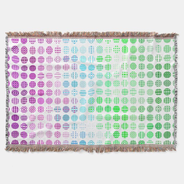 Couverture Drapeau de fierté Toric abstrait boho éclectique G (Devant)