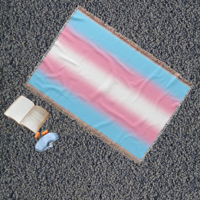 Couverture Drapeau de fierté transgenre à dégradé - Drapeau t (Créateur téléchargé)