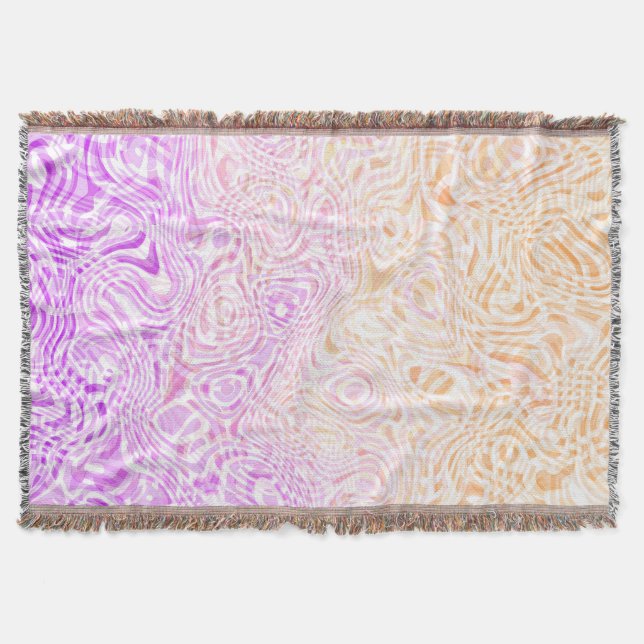 Couverture Drapeau de fierté Trixic Abstrait Bohème Squiggly  (Devant)