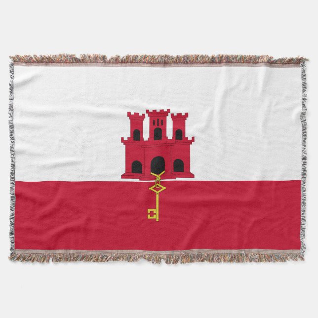Couverture Drapeau de Gibraltar (Devant)