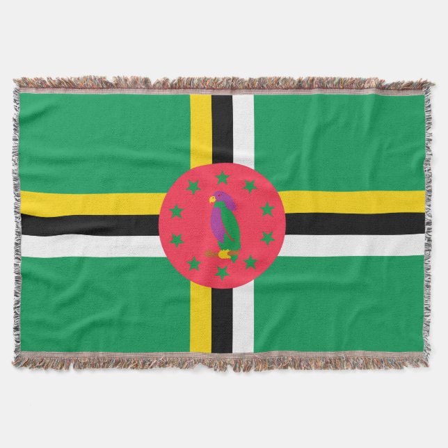 Couverture Drapeau de la Dominique (Devant)