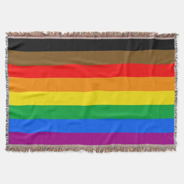 Couverture Drapeau de la fierté arc-en-ciel de Philly (Devant)