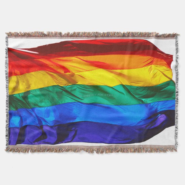 Couverture Drapeau de la fierté gay de SlipperyJoe's flottant (Devant)