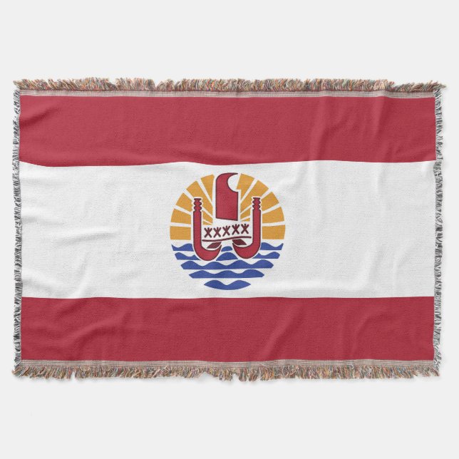 Couverture Drapeau de la Polynésie française (Devant)
