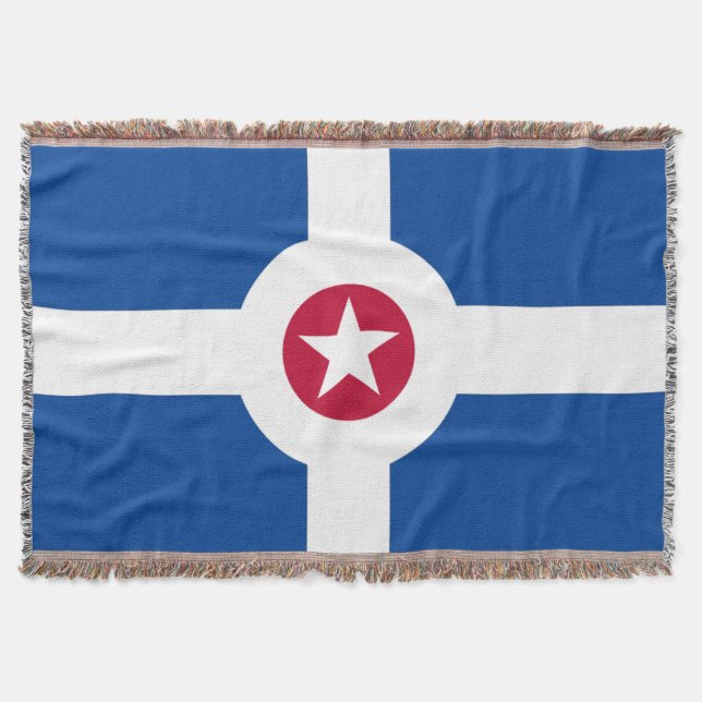 Couverture Drapeau de la ville d'Indianapolis (Devant)