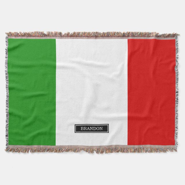 Couverture Drapeau de l'Italie (Devant)