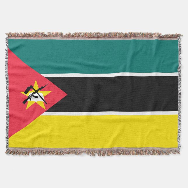 Couverture Drapeau du Mozambique (Devant)