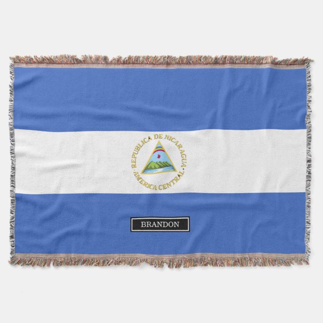 Couverture Drapeau du Nicaragua (Devant)