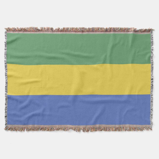 Couverture Drapeau Gabon (Devant)