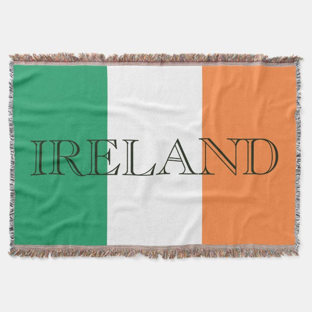 Couverture Drapeau irlandais tbcn irlandais (Devant)