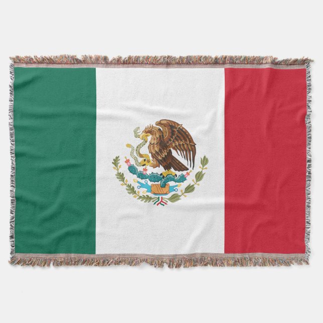 Couverture Drapeau Mexicain - Drapeau du Mexique (Devant)