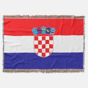 Couverture Drapeau national de Croatie Zastava Hrvatske