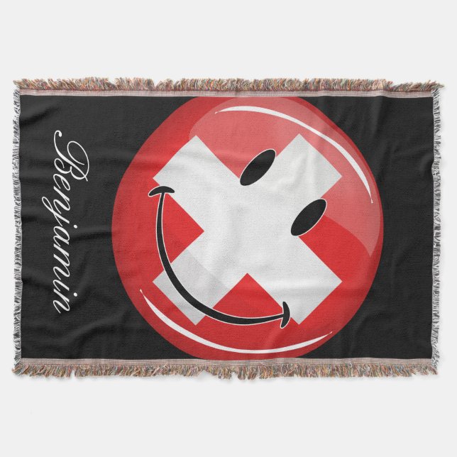 Couverture Drapeau suisse de sourire (Devant)