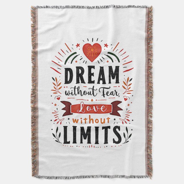 Couverture Dream without fear, love without limits (devant Vertical)