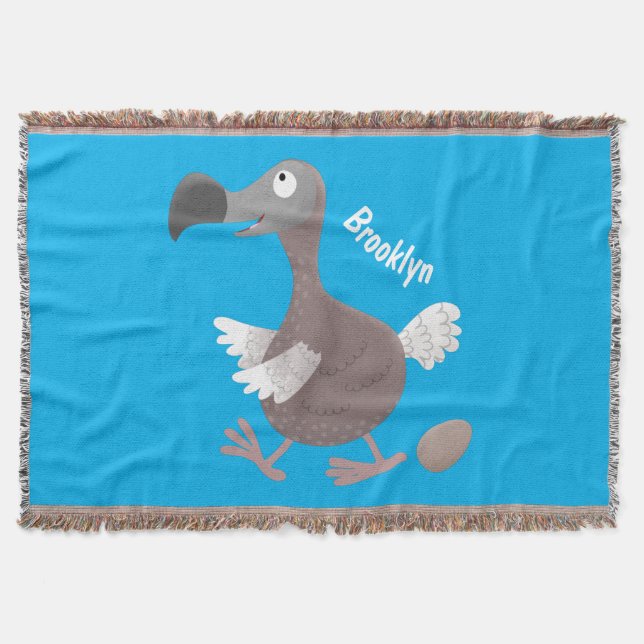 Couverture Drôle dessin animé d'oiseau de dodo (Devant)