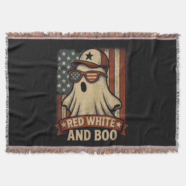 Couverture Drôle et patriotique Rouge blanc et boo (Devant)