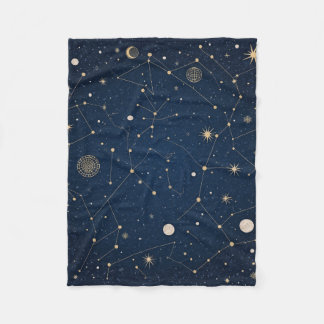 Couverture du genou motif Constellation