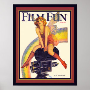 Couverture du magazine déco "Film Fun" 1922