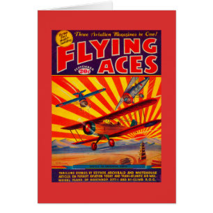 Couverture du magazine Flying Aces