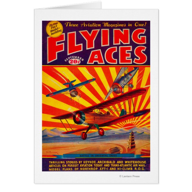 Couverture du magazine Flying Aces 2 (Devant)
