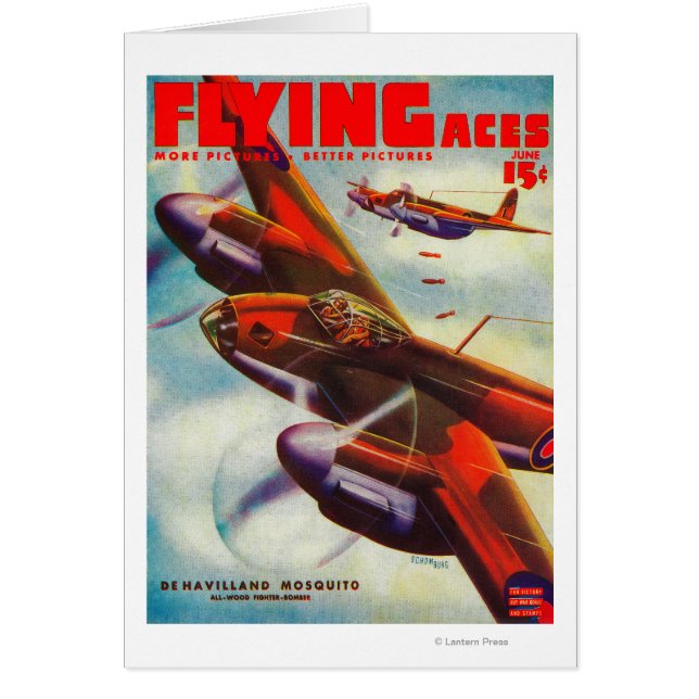 Couverture du magazine Flying Aces 4 (Devant)
