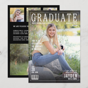 Couverture du magazine The Graduate Invitation Chi
