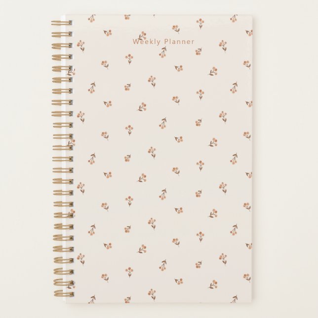 Couverture dure Golden Spiral Planner par Eva Cath (Devant)
