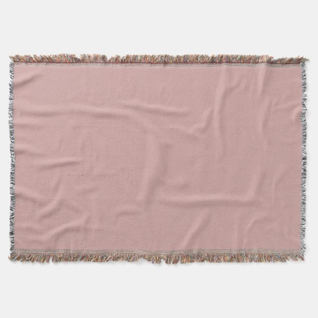Couverture Dusty Rose Personnalisé Confortable Maison Blanche (Devant)