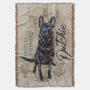 Couverture Dutch Shepherd - Illustration utchie