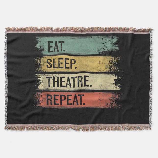 Couverture Eat Sleep Theatre Repeat Theater Tech Toxits (Devant)