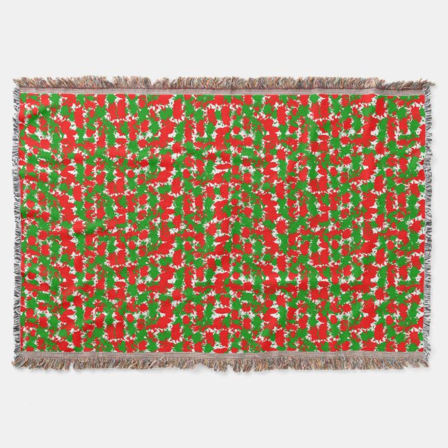 Couverture Éclaboussures de peinture de Noël (Devant)