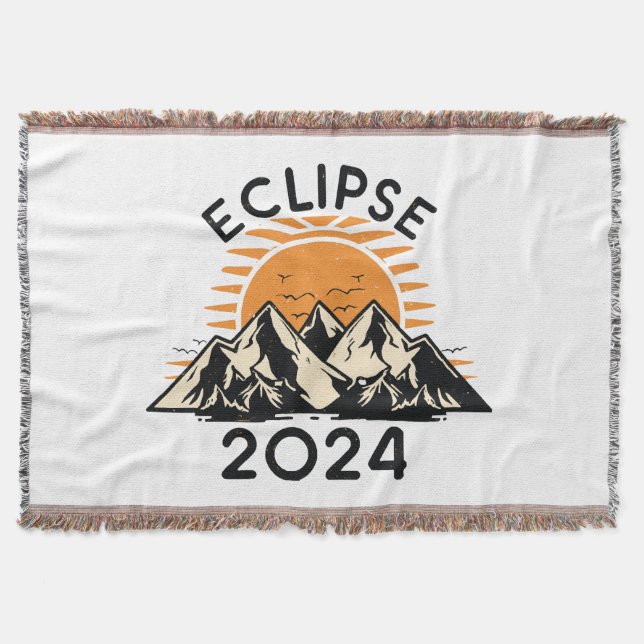 Couverture Éclipse solaire totale 2024 (Devant)