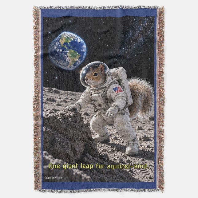 Couverture Écureuil dans l'espace (devant Vertical)