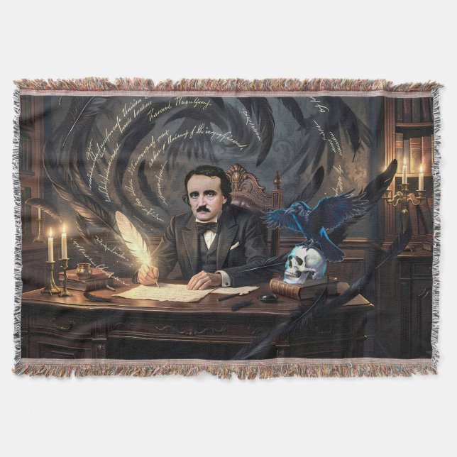 Couverture Edgar A. Poe composant Le Corbeau dans des rêves g (Devant)
